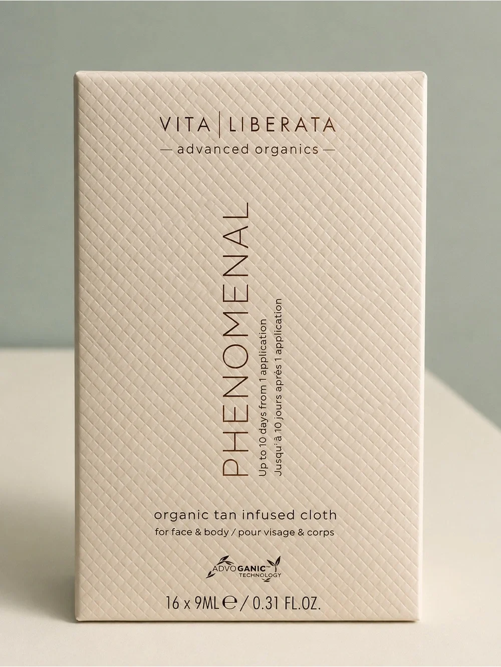 Vita Liberata Phenomenal Organic Tan Infused Cloth
